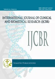 Cover of International Journal of Clinical and Biomedical Research